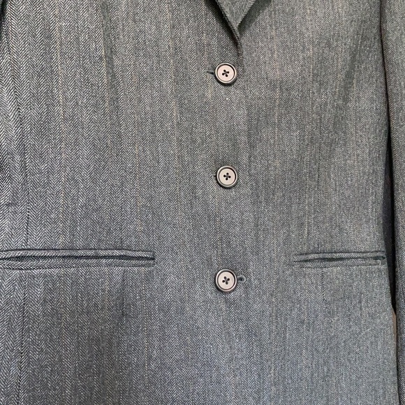 Ralph Lauren Women’s blazer / suit jacket size 6, color charcoal grey - Picture 2 of 6